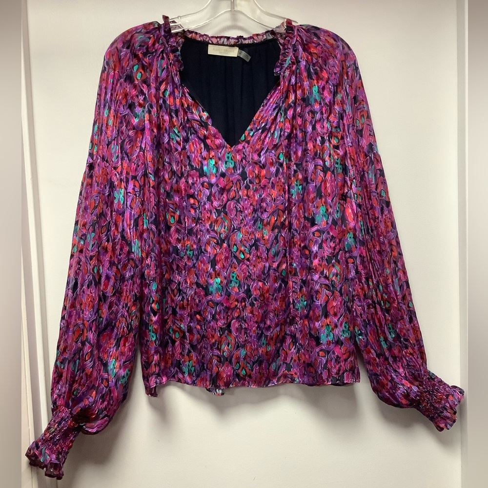 Ramy Brook Printed Chiffon Blouse